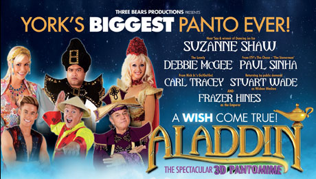 Aladdin - Grand Opera House York - ATG Tickets